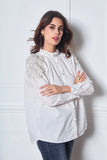 white blouse