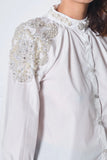 white blouse