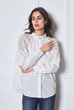 white blouse