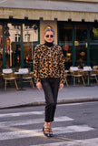 leopard print jacket