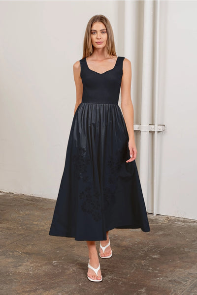 Always Pretty Navy Maxi Dress
