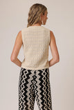 Seashell Knit Vest Top