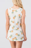 pineapple print top