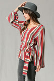 stripe blouse