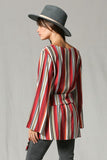 stripe blouse