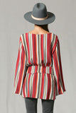 stripe blouse