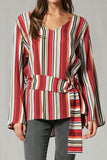 stripe blouse