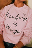 pink sweatshirt