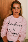 pink sweatshirt