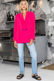 pink blazer