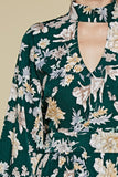 Women's Floral Maxi Short Dress